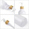 500ml Soap Dispenser Refillable Plastic Shoulder Bottle with Lotion Pump Shampoo Shower Gel Bottles Refillable Lotion Liquid