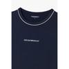 Emporio Armani Мужская эластичная футболка с круглым вырезом для отдыха 0816134040
