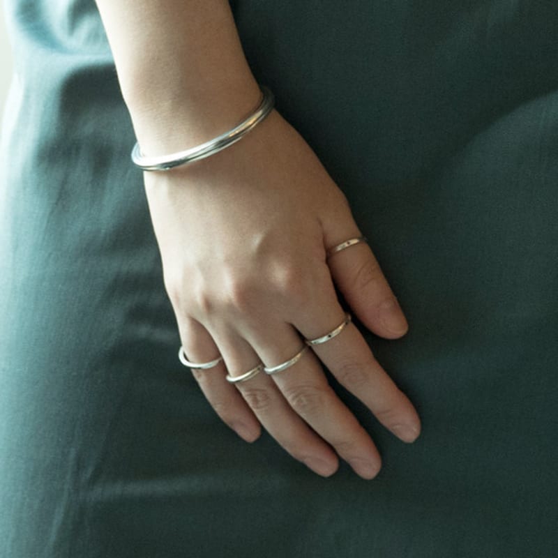 REM Flare Bracelet-silver