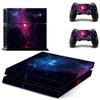 VAORLO Galaxy Star Vinyl Skin Sticker Protector For PS4 Console+1PCS Controller Skin Cover