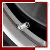 YUQK4 4Pcs Car Metal Wheel Tire Air Valve Stem Caps Dustproof Waterproof Covers For Ford KUGA Emblem MK1 MK2 MK3 Auto Tyre Accessories