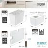 Richell TOTONO Drawer-Mounted Plastic Bag Storage Box R, Made In Japan, with Joints, Connectable, Antibacterial, Stylish, Simple, Convenient, Easy To