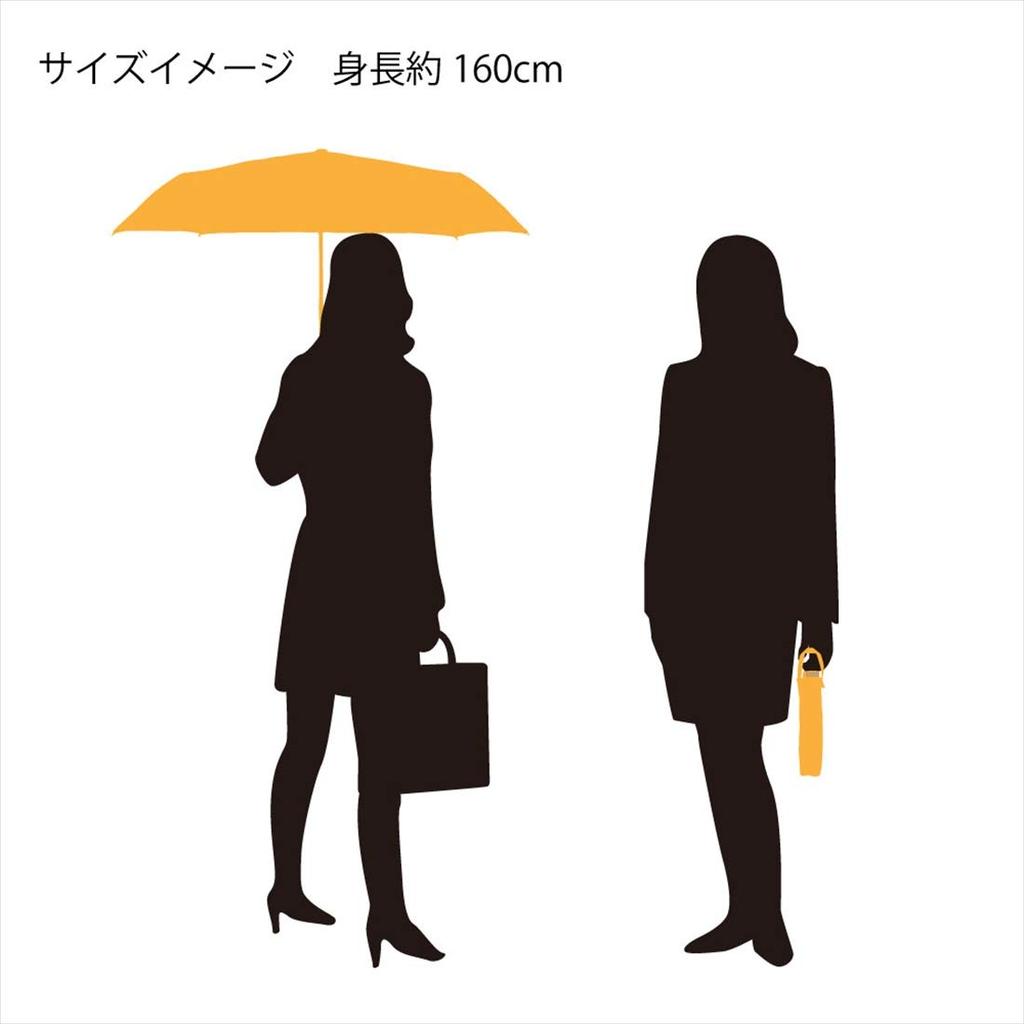 Ogawa Moomin Parasol Folding Family Heat For Sunny or Rainy Water Gift 56134 Umbrella, Women's, Time, UV99.9% Cut, Shielding, Weather, Repellent,