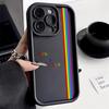 LGBT Rainbow Pride Flag Lesbians Soft TPU Case For iPhone 16 15 11 13 14 12 Pro Max 15 Plus Mini Case 16Pro Silicone Phone Cover