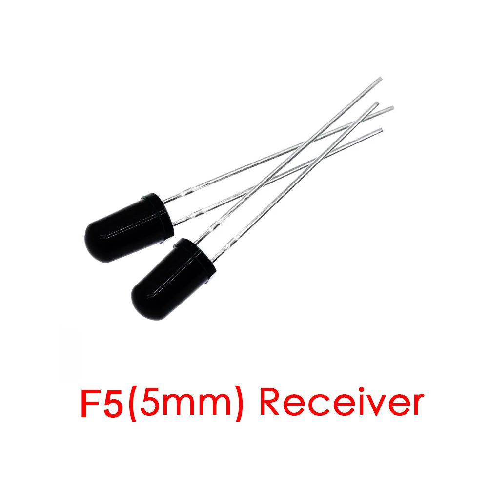 200PCS 3mm 5mm 940nm LEDs Infrared Emitter and IR Receiver Diode 100 Pairs Light Emitting Receiving DIODES F3 F5