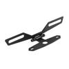 Motorcycle License Plate Taillight Bracket Fixed Folding Mutifunction License Plate Light Holder Mount Motorbike Parts