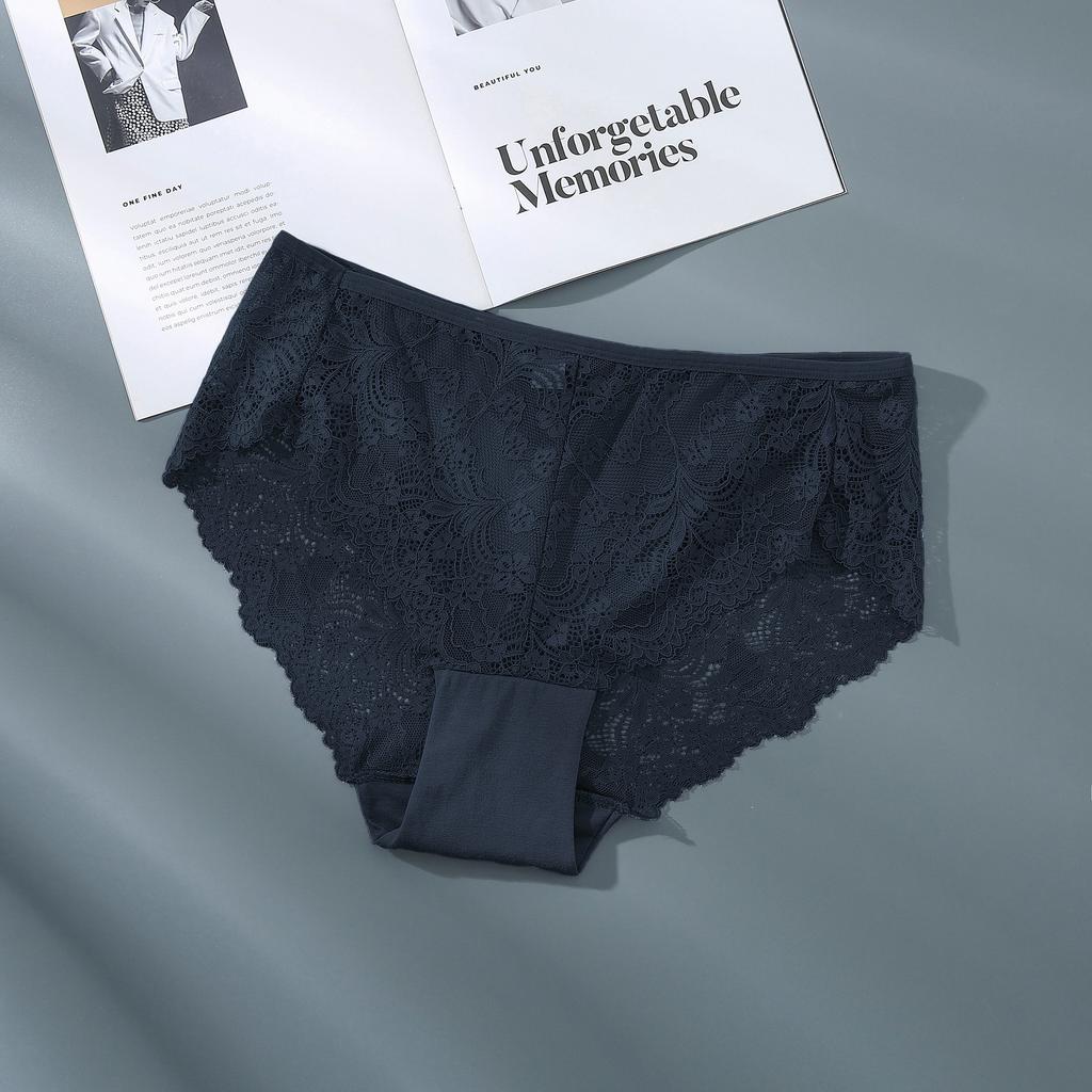 CFSC женское нижнее белье большого размера, однотонное нижнее белье с принтом, кружевные трусики большого размера
