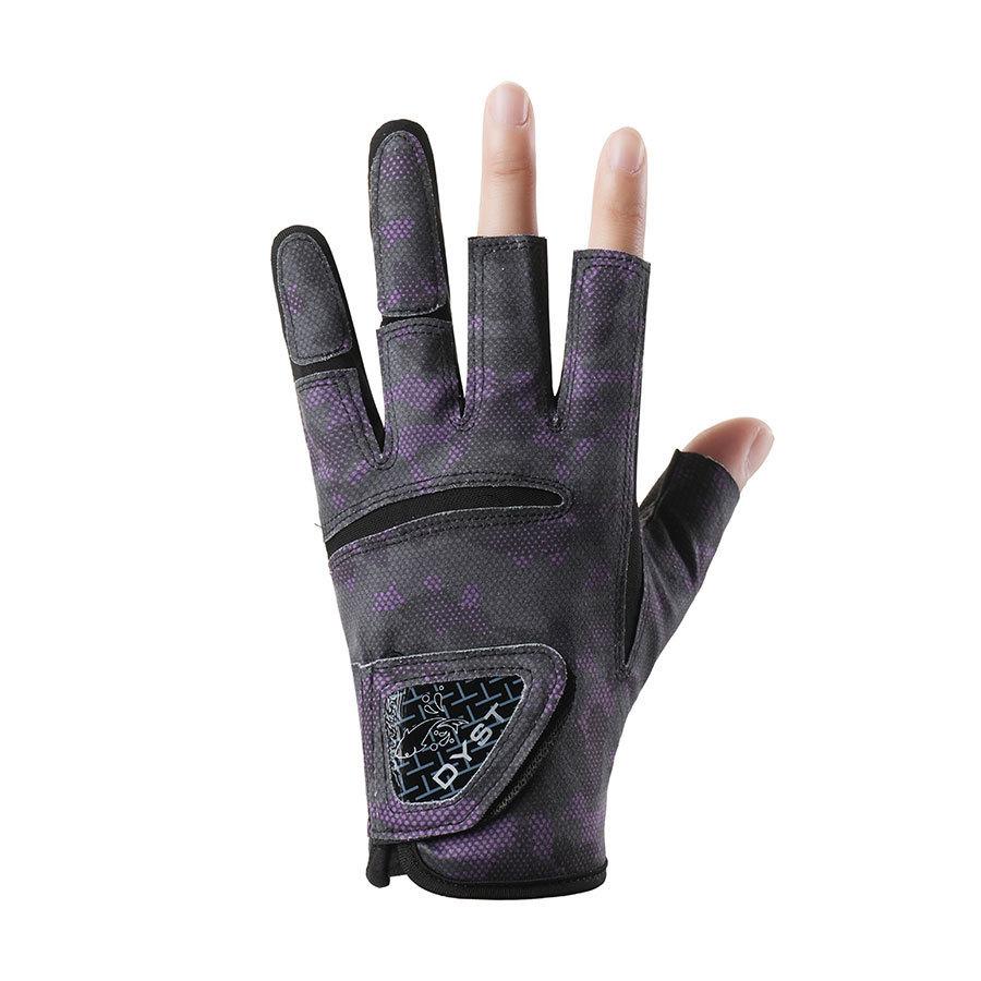 Fishing Gloves for Spring and Summer Men and Women Lascielli Thin Breathable Non Slip Outdoor Cycling Three Finger Fishing Gloves