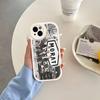 Чехол для телефона M-Morat Band для IPhone 16 15 14 13 12 11 Pro Max Plus Мягкая кожаная крышка