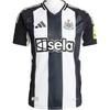 Newcastle United 24/25 Home Comfortable Letter Short Sleeve Football Shirt Men Tops Black JJ4466