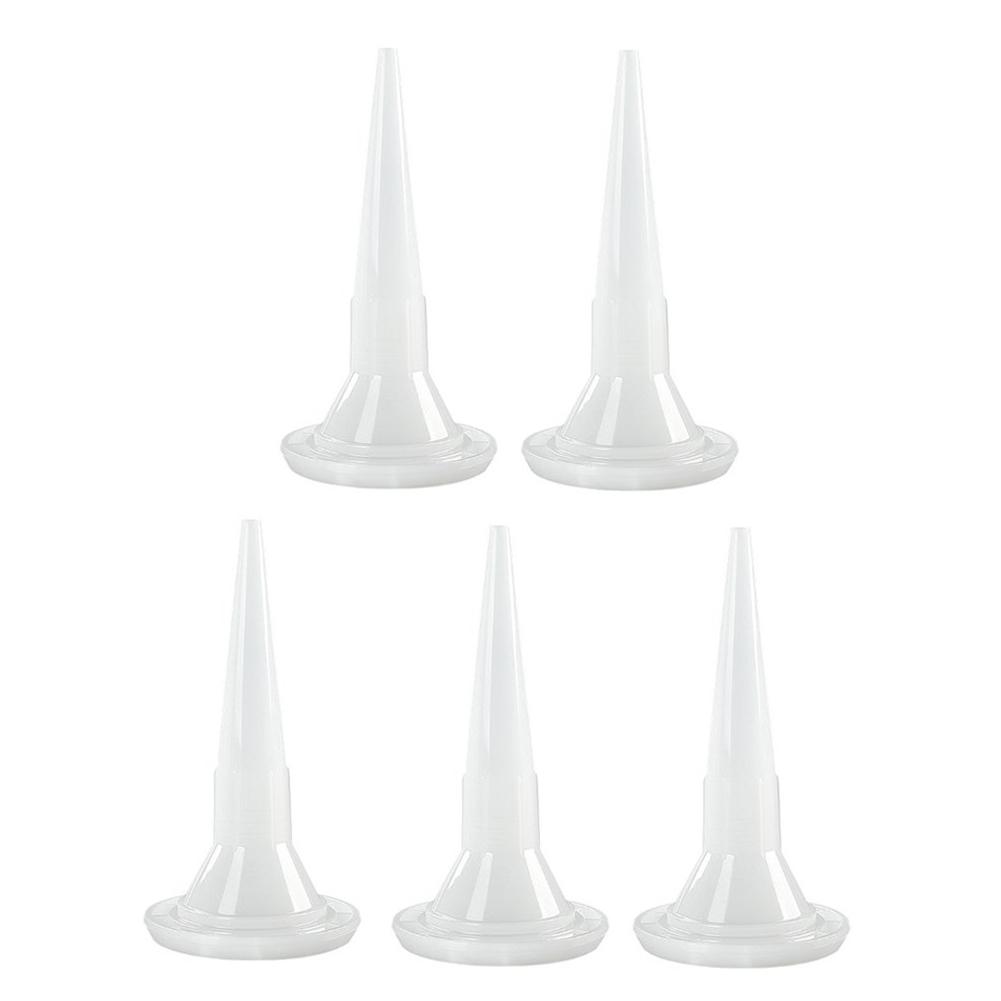 Universal Glue Nozzle White Caulking Tips Mouth Home Improvement