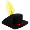 Vintage Design Magician Hat Dress Up Cosplay Felt Cap Carnival Snowman Costume Hat  Christmas Party