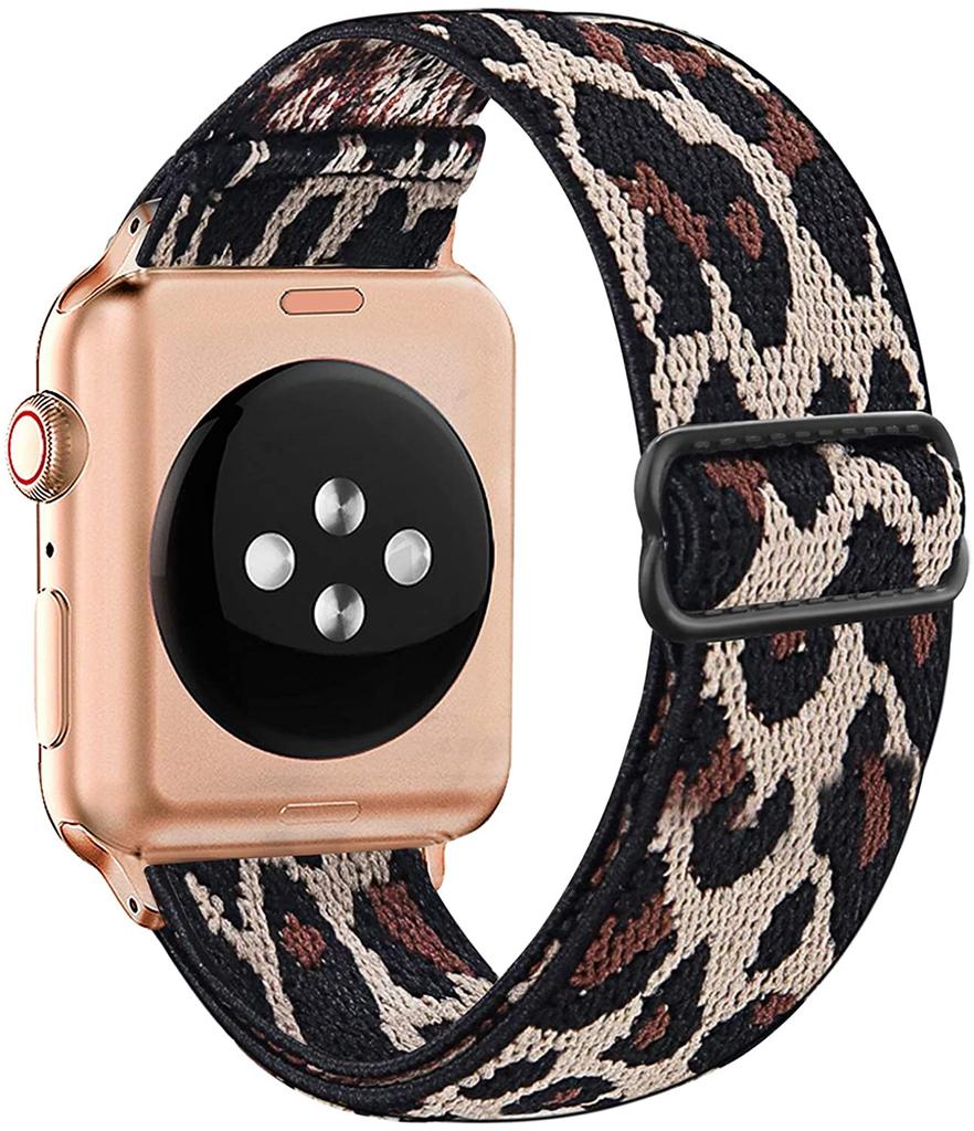 Эластичная петля Solo Loop, совместимая с ремешками Apple Watch 44 мм, 42 мм, 40 мм, 38 мм, регулируемый эластичный спортивный нейлоновый ремешок для серии iWatch