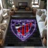Неоновая вывеска Athletic Bilbao - Печатный фланелевый ковер для пола, нескользящий, мягкий, из полиэстера, коврик для декора интерьера спальни, гостиной, дивана
