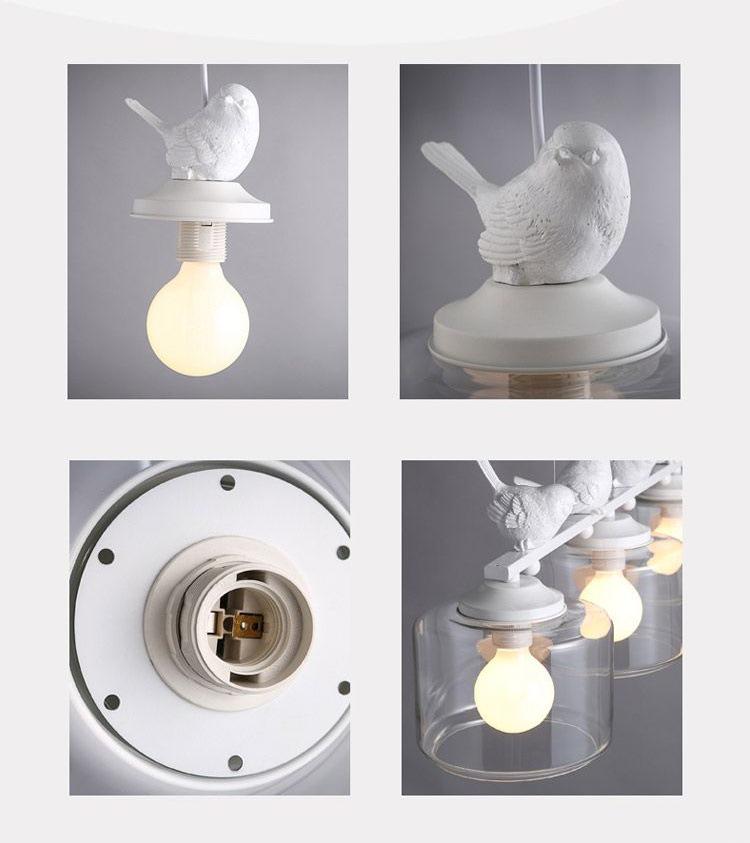 Nordic Minimalist Designer Bird Light for Restaurant & Bar 