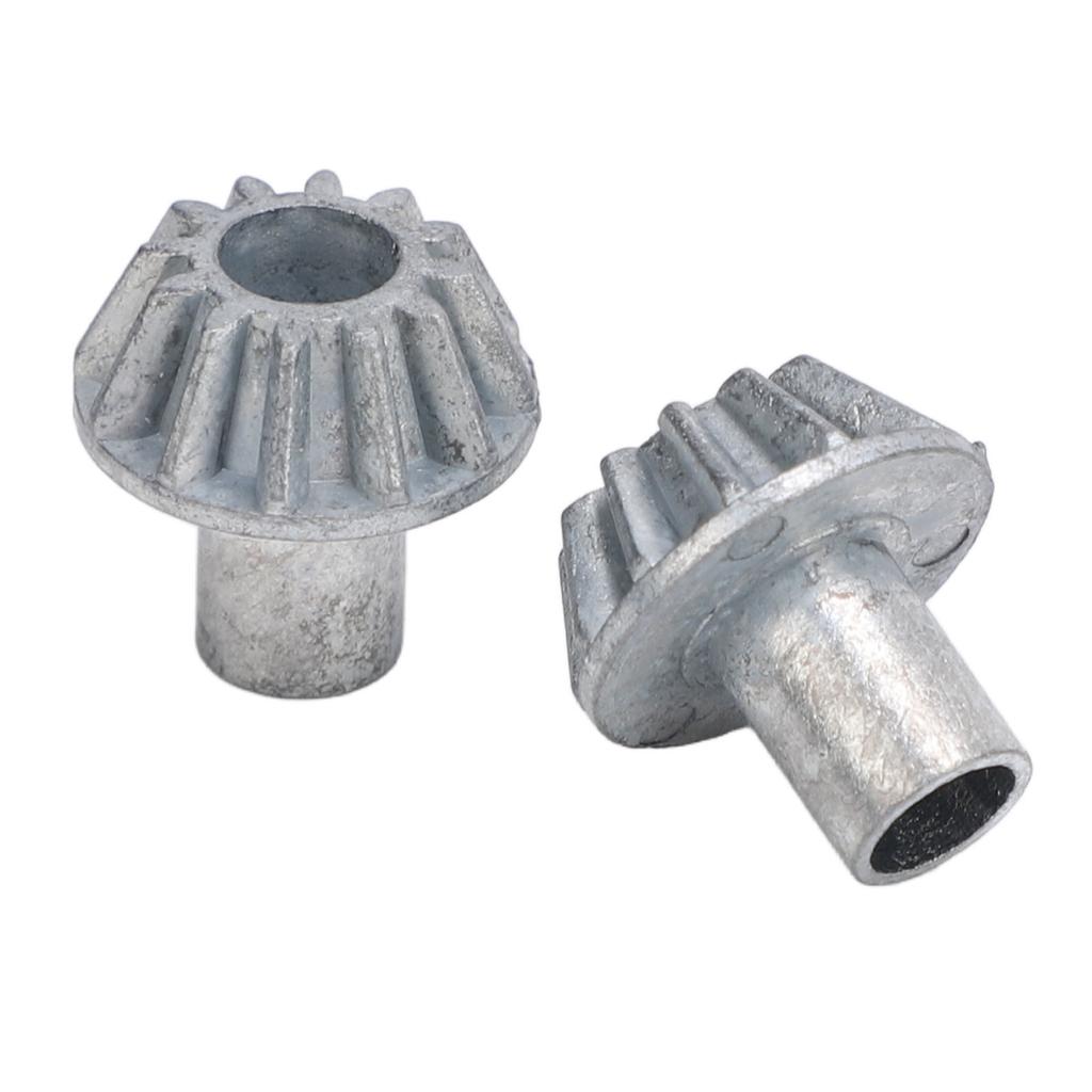 2Pcs RC Car Metal Bevel Gear Zinc Alloy 12T Metal Bevel Gear Replacement RC Parts for WLtoys 124008