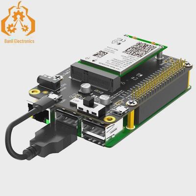 Плата расширения Mini PCIe 3G/4G/LTE для Raspberry Pi, Samsung ARTIK, Rock64