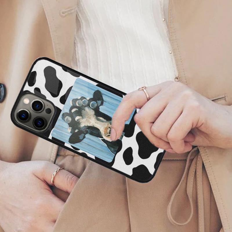 Dairy Cattle Cow Speckle Magnetic Phone Case For APPLE iPhone 17 Air 16 14 13 12 Pro Max 15 Plus Charge With MagSafe Cover