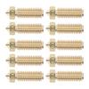 10Pcs 3D Printer Brass Nozzle Strong Heat Conduction Smoothly Inner Wall M6 Brass Nozzle for Kobra3