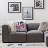 Penguin Cuddle Square Pillowcase Polyester Linen Velvet Pattern Zip Decor Pillow Case Sofa Seater Cushion Cover 18"
