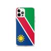 Coque iPhone - Namibie - Drapeau - Souple - Multicolore - Compatible iPhone 12 Pro