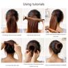Lady Girl Hair Accessories Sweet French Dish Made Hair Band Ball Twist Magic DIY Tool Bun Maker Synthetic Donuts Bud Head Band