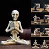 Halloween Yoga Character Decoration Ornaments Resin Crafts Horror Atmosphere Gift