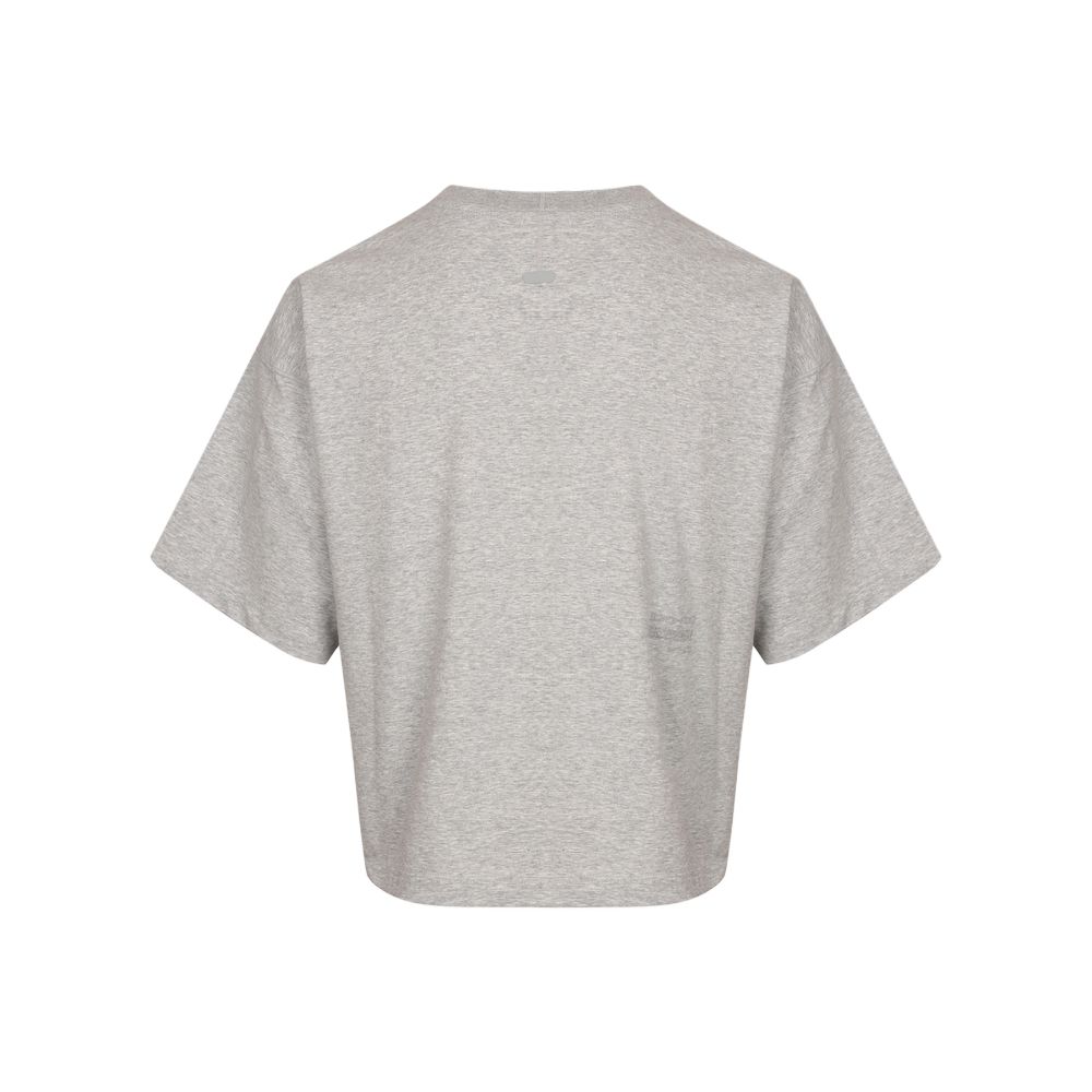 Men's Nike T-Shirts Men's Gray Crew Neck Moderate