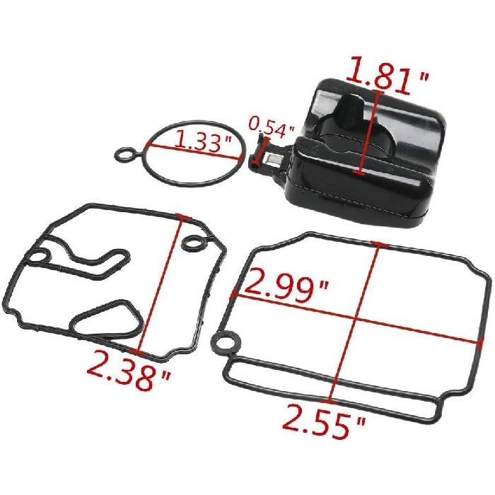 18-7768 6H4W009304 9-37503 Carburetor Repair Rebuild Kit Replacement for Ya-maha 40-50HP 2-Stroke Outboards Engines Carb Carburetor Replaces