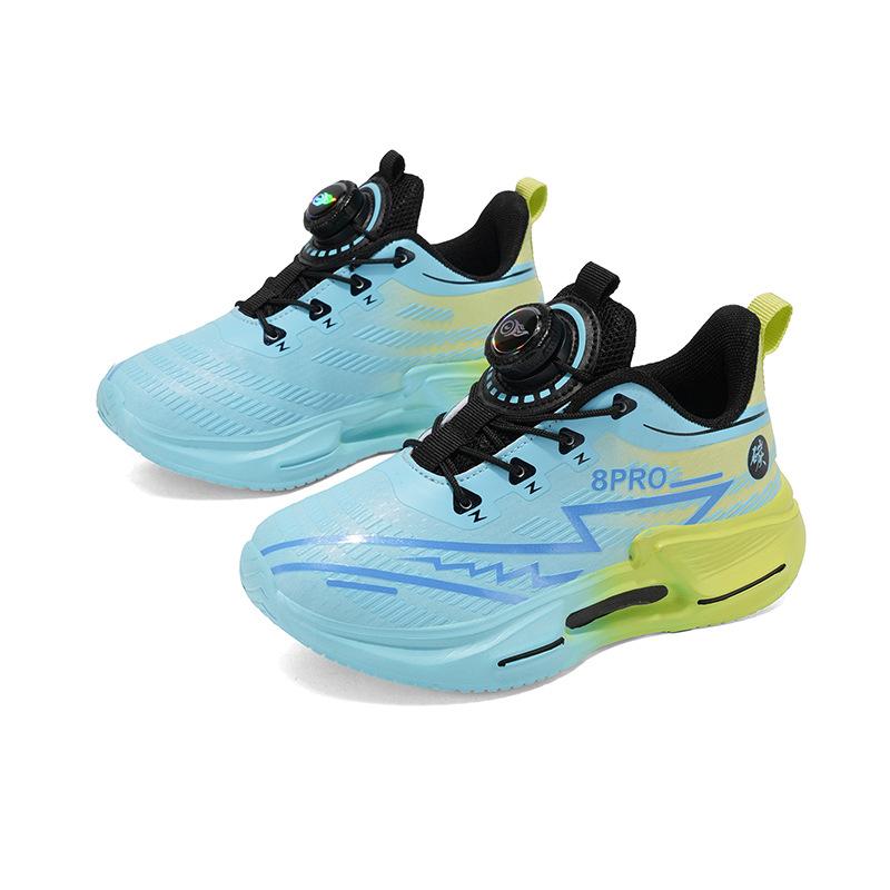 2025 Autumn School New Boys Waterproof Leather Children's Running Shoes Medium and Older Children's Shoes