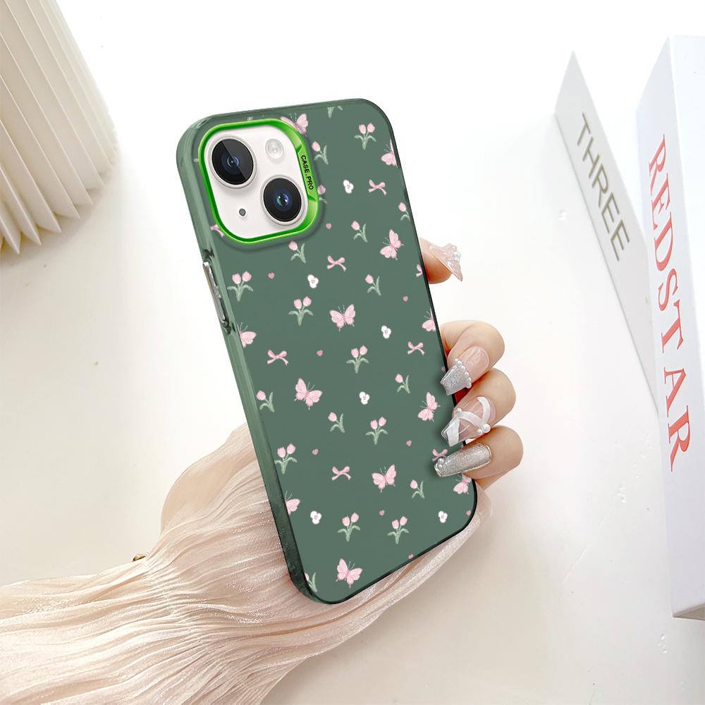 Модный красочный серебристый двусторонний чехол для телефона, мягкий край, жесткий чехол, полная защита, противоударный чехол для телефона для Samsung A16 A55 Xiaomi Redmi 14C Poco C75