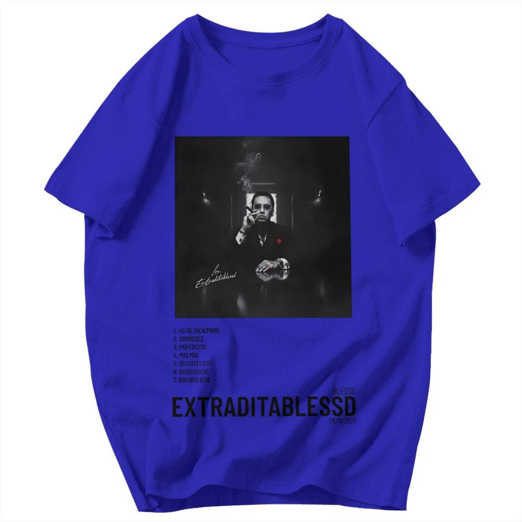 Men T Shirt Blessd Extraditablessd Pops Y2K Graphic Quality Unisex Clothes T Shirts