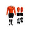 Детский комплект вратарского трикотажа, трикотажные шорты, носки для защиты голени, комплект вратарских перчаток
