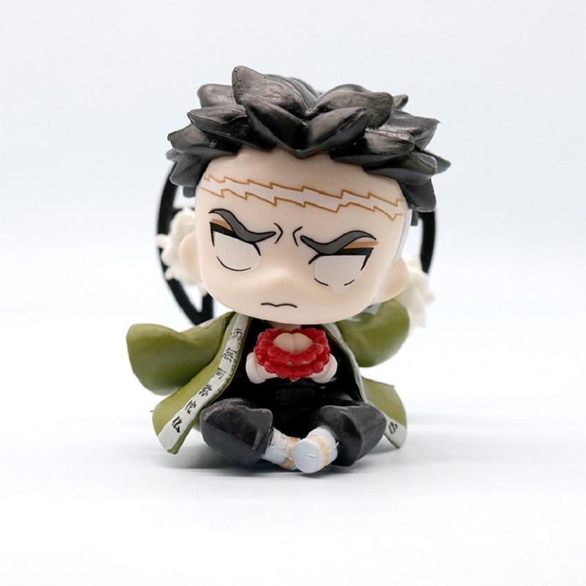Hot Demon Slayer Tanjiro Kamado Nezuko Anime Cartoon Figure Blind Box Creative Statue Model Ornament Surprise Gift Box