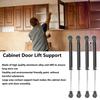 4pcs 80N Cabinet Door Lift Support Adjustable Lift Support Gas Strut Support Rod  Cabinet Door Cover