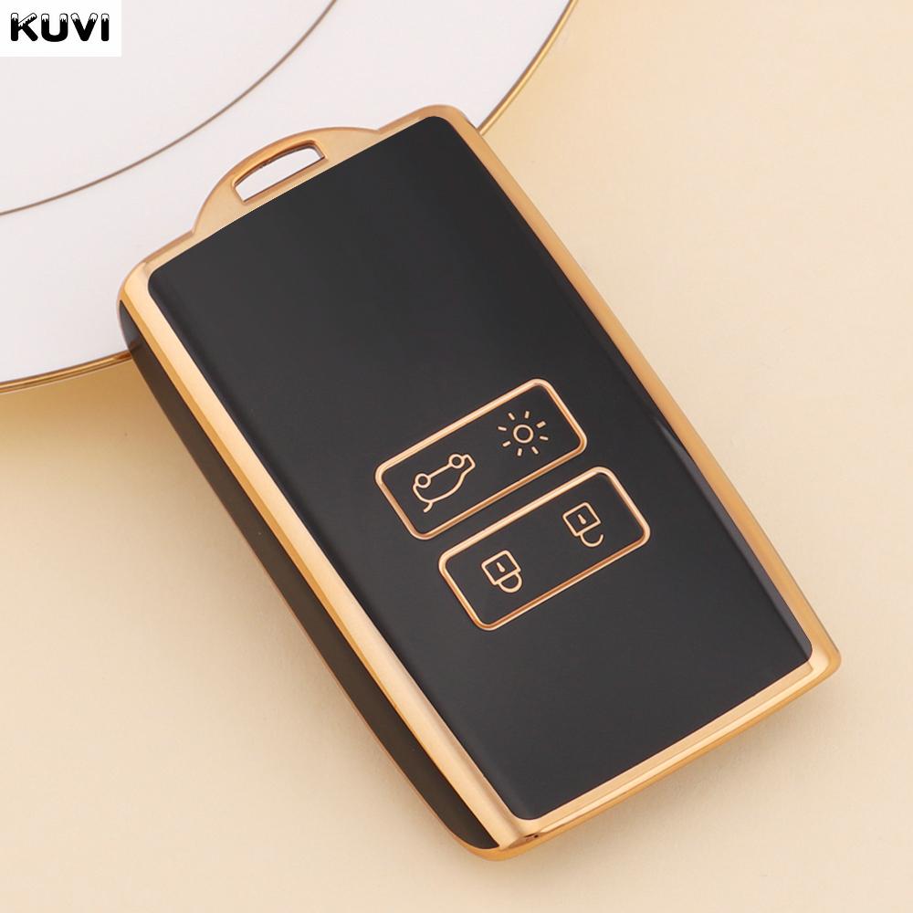 TPU Car Remote Key Case Cover Fob For Renault Koleos Kadjar Clio Captur Megane Talisman Espace Zoe Scenic 4 Arkana Dacia Sandero