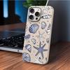 Чехол для телефона 'Элементы Океана' Синий Принт Для iPhone 17 16 Pro 16E 15 14 13 12 11 Pro Max 17 Air X XR XS 7 8 Plus Ударопрочный Чехол