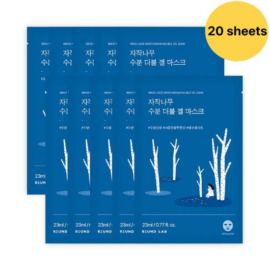 Round Lab Birch Juice Gel Mask 23ml (10 / 20 Sheets)
