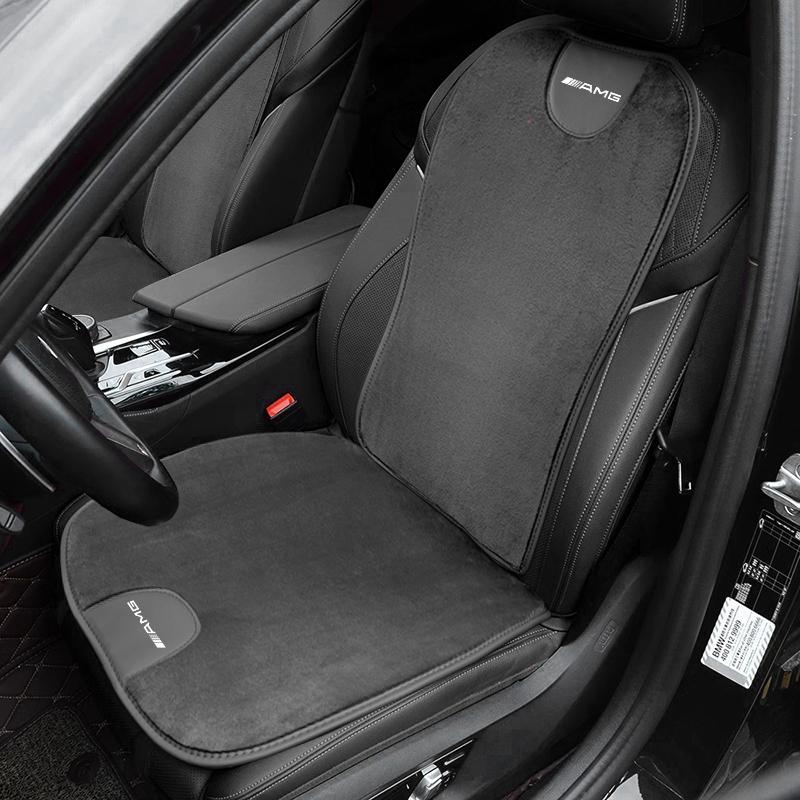 Car Plush Seat Cover Front Rear Cushion Protector Pad Decal For Mercedes Benz AMG GLC W203 W206 W220 W205 W211 W212 W201 W210