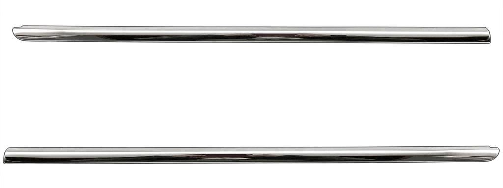 BRIGHTZ Hijet Cargo S700V S710V Super Mirror Finish Stainless Steel Plated Window Molding 2PC 700V 710V 700 710 WIN-SIL-174