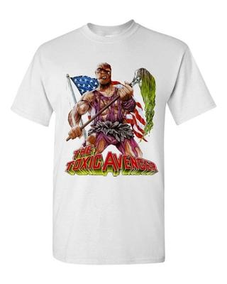 ФУТБОЛКА ТОКСИЧНЫЙ МСТИТЕЛЬ T-T-shirt КУЛЬТОВЫЙ КЛАССИК TROMA TEE ТОКСИ!! HD ГРАФИЧЕСКИЙ ФИЛЬМ
