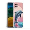 Прозрачный чехол для телефона Samsung Galaxy A25 A23 A22 A52S A52 A55 A72 A51 A71 A41 A31 A13 A11 5G с изображением морского животного дельфина, из TPU