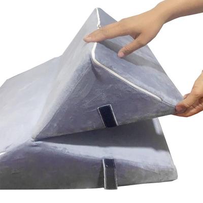 Мягкая клиновидная подушка с эффектом памяти на верхней части от Cushy Form Support Pillow Лучшая подушка для сна, чтения, отдыха или поднятия, ежедневные принадлежности