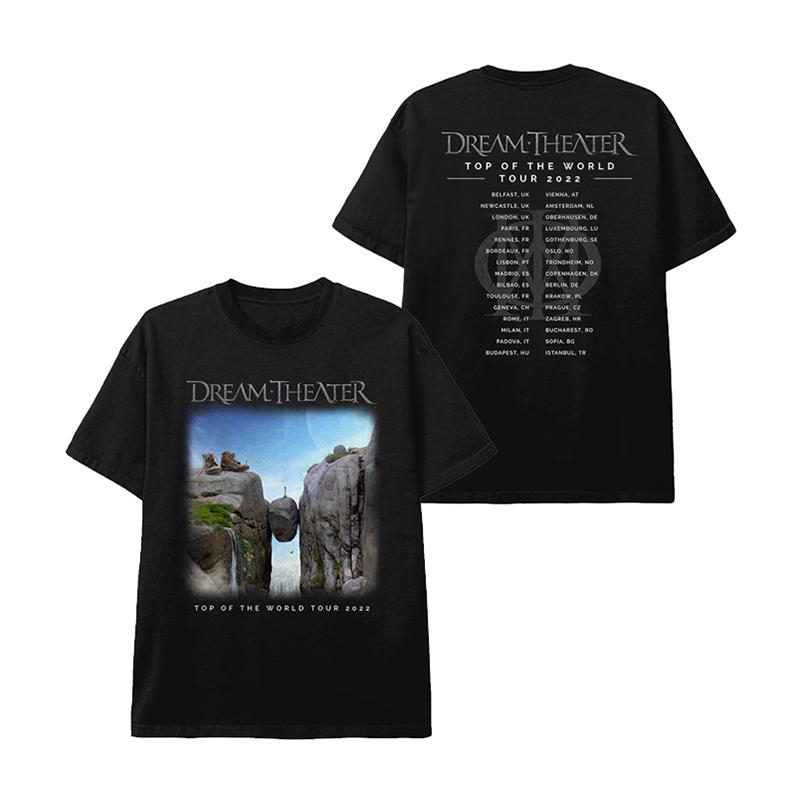 Dream Theater - Группа Dream Theater Американский Авангардный Металл Темный Рок - Американская Свободная Мужская Футболка Прямого Кроя