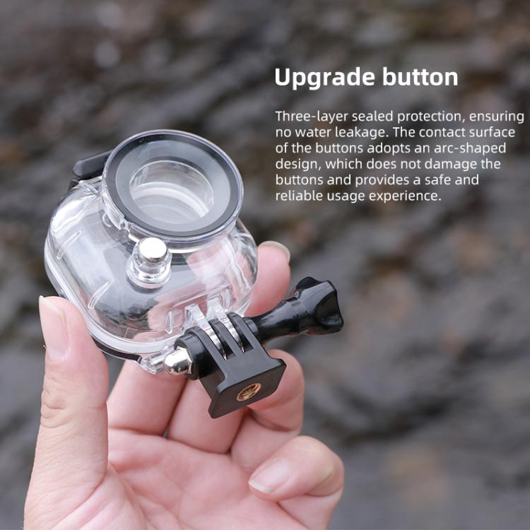 For Insta360 GO Ultra 50m Waterproof Shell