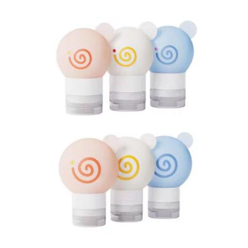 3Pcs 60ml/90ml Hand Soap Dispenser Leakproof Lotion Container Portable Travel Bottles  for Home