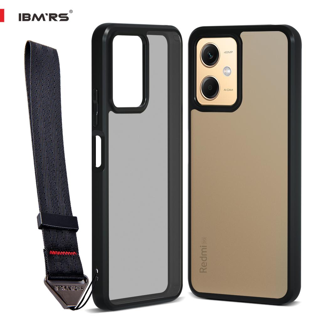 (В комплекте ремешок на запястье)Чехол ibmrs для Xiaomi Note12/12R Pro/POCO X5 5G, прозрачная защитная пленка для телефона с камуфляжным принтом
