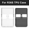 Transparent TPU Case For R36S Handheld Game Console Box Cover Storage Protective Anti-fall Anti N3N5
