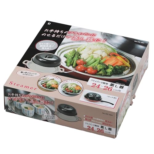 Пароварка Pearl Metal Easy со сковородой, 24-26 см, HC-664