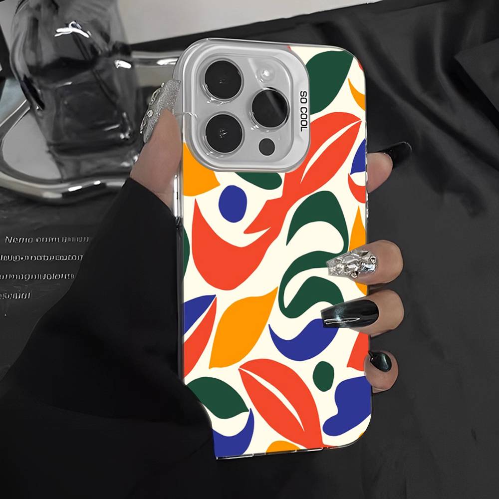 Забавный чехол для телефона с картиной Анри Матисса для iPhone 17 16 15 14 13 Pro 12 11 Pro Max PLUS Цветная задняя крышка